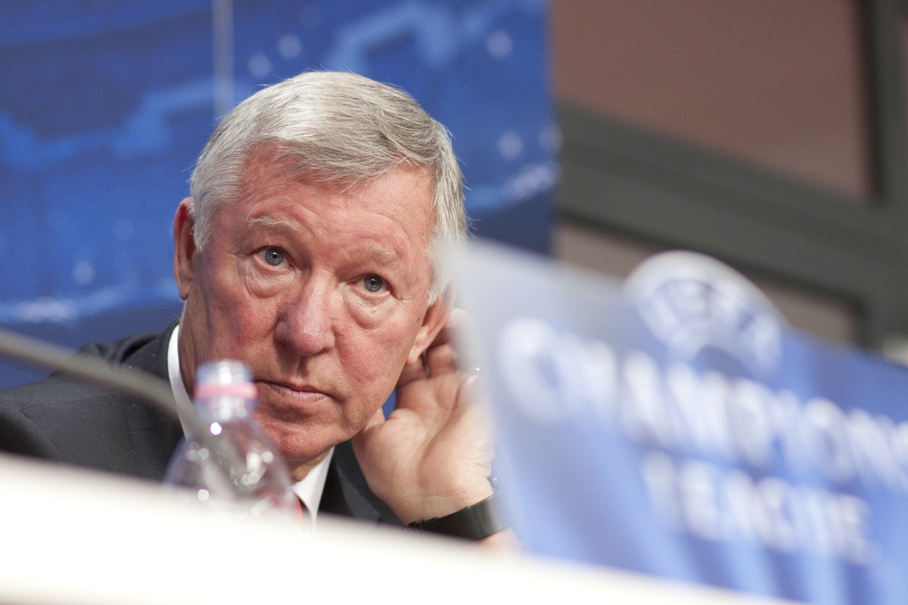 Sir Alex Ferguson wusste nur zu gut, wie er die Abneigung der beiden Rivalen zur Motivation seines Teams nutzen konnte. Foto: Shutterstock