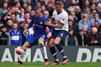 Spielszene Chelsea v Tottenham an der Stamford Bridge